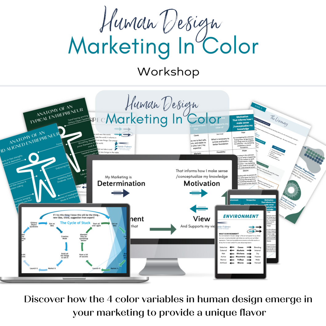 Human Design Marketing In Color - The Workshop