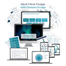 Load image into Gallery viewer, IDEAL CLIENT WITH HUMAN DESIGN — ON DEMAND WORKSHOP & Report