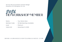 Load image into Gallery viewer, HD Workshop Pass 2026
