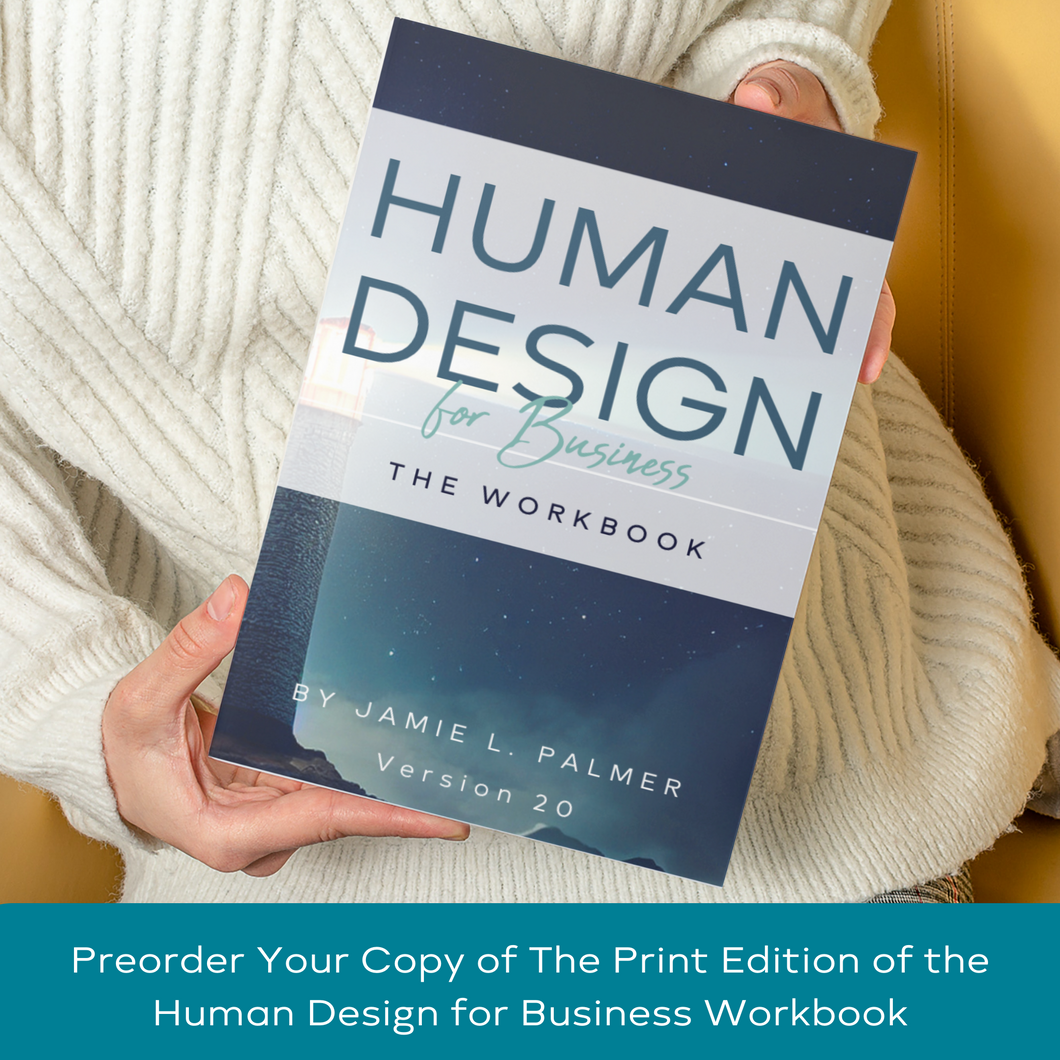 PREORDER - Human Design for Business - The Workbook
