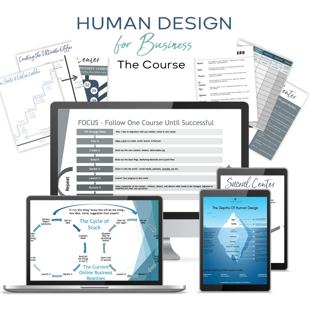 PREORDER - Human Design For Business - The Course