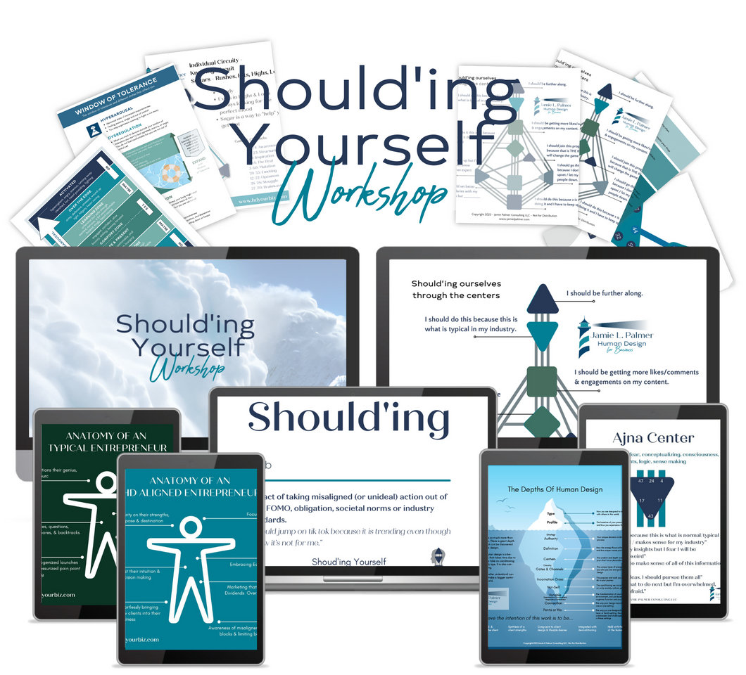 Should'ing Yourself Workshop - LIVE March 22